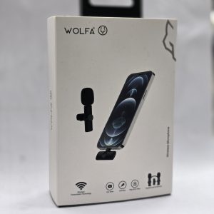 میکروفون بی‌سیم برند انحصاری WOLFA مدلM01 HANDHOLD WIRELESS MICROPHONE